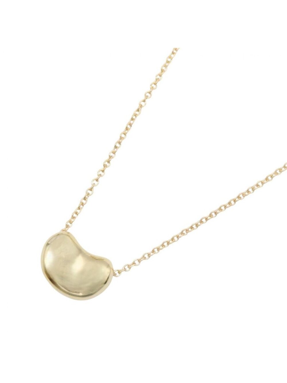 Tiffany & Co Necklace Bean Mini 18k